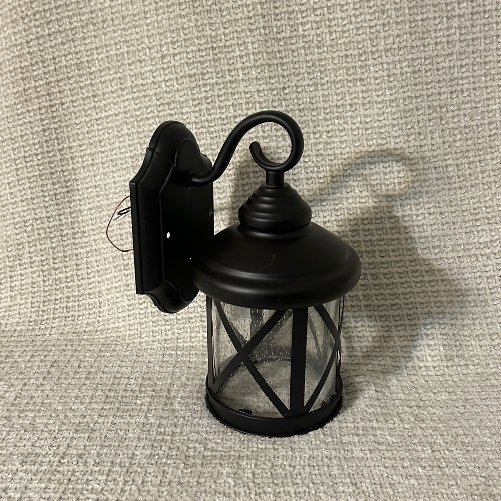 Black Outdoor Wall Sconce